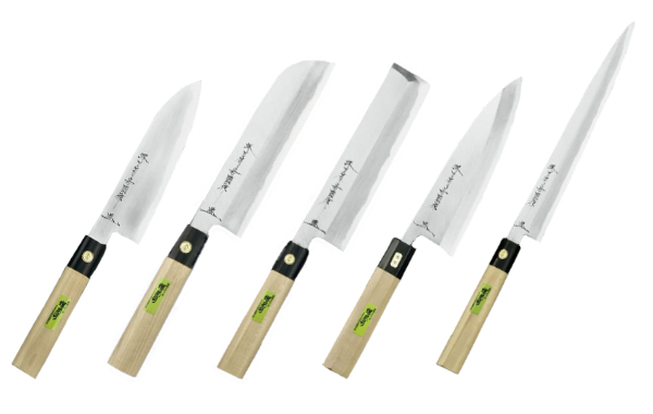 包丁 菜切包丁 両刃 岩国作 刃渡り 180mm 堺刀司 （ 菜切 料理包丁