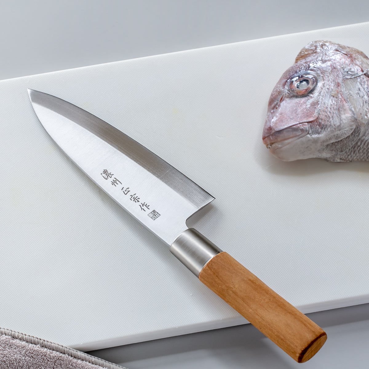 出刃包丁 15.5cm ステンレス和包丁 クロム 濃州正宗作 日本製 （ 包丁