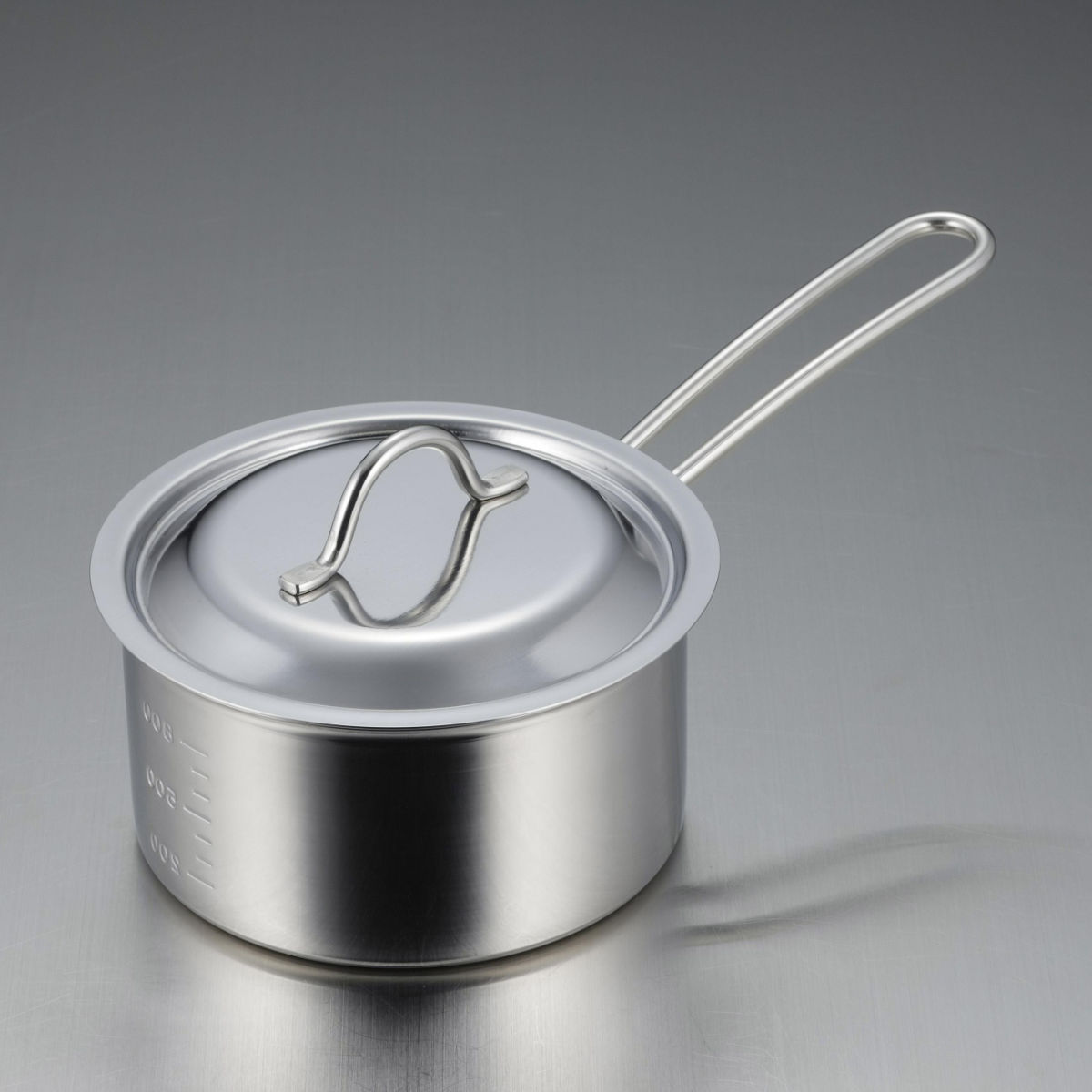 片手鍋 14cm IH対応 食洗機で洗えてきれいに注げる鍋 ステンレス製