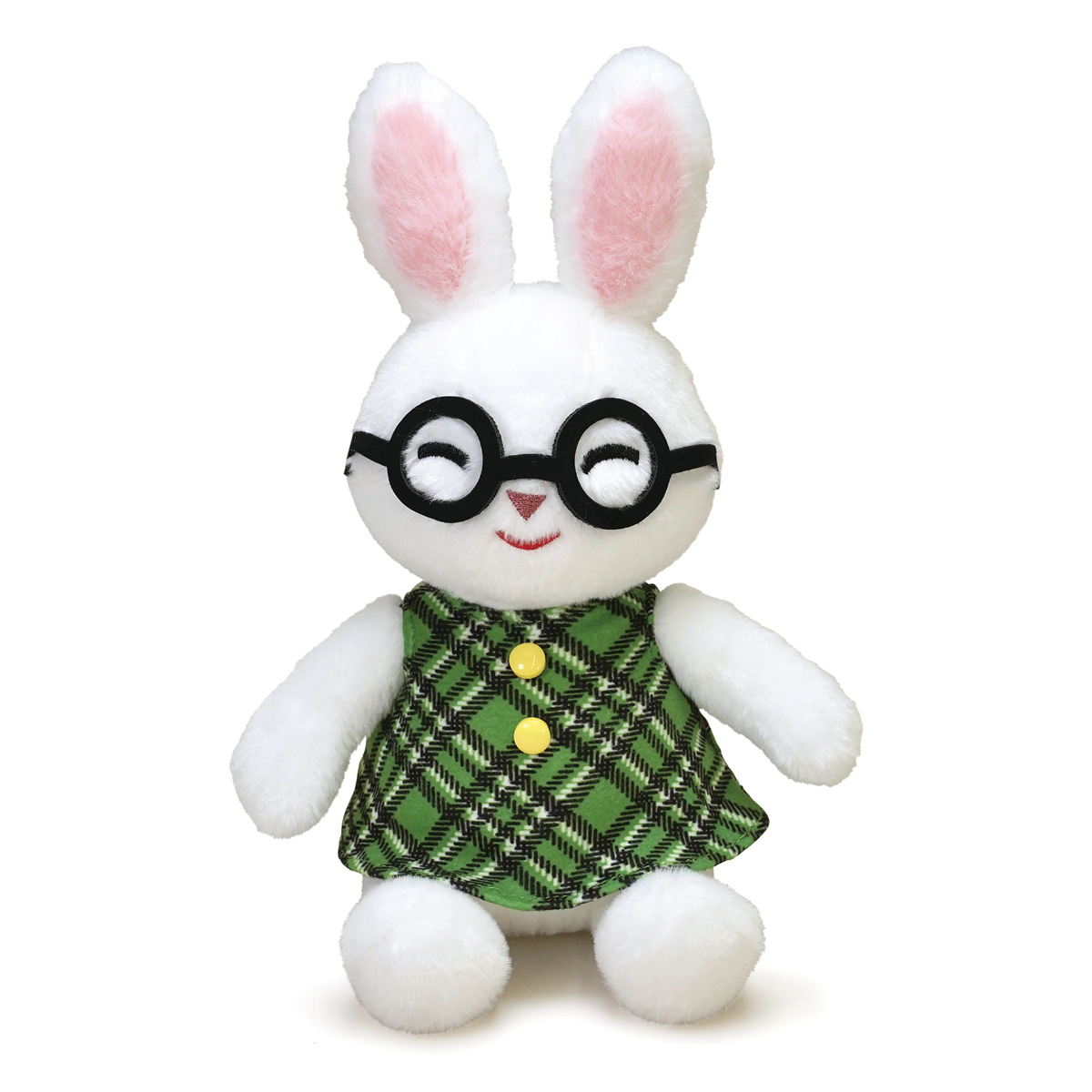 ぬいぐるみ めがねうさぎ 絵本 （ ヌイグルミ 雑貨 インテリア ベビー