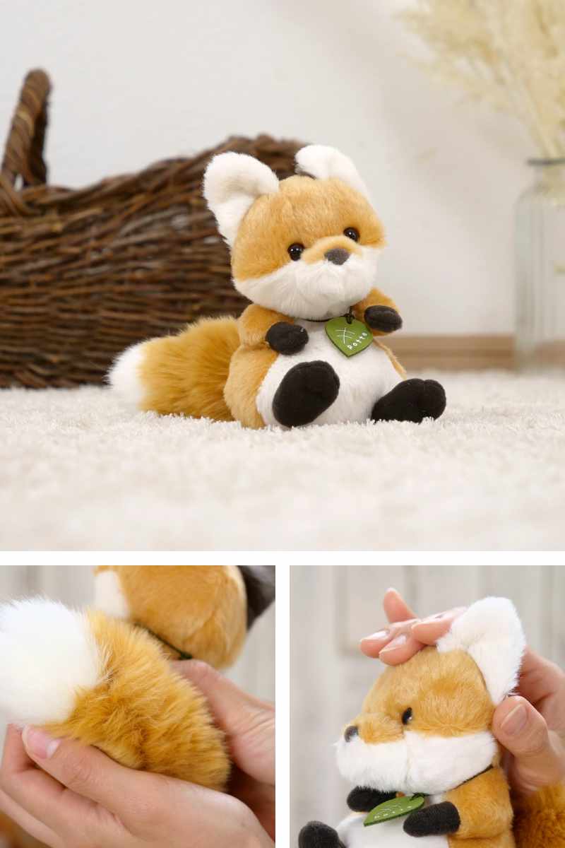 ぬいぐるみ potte キツネ （ ヌイグルミ きつね 動物 雑貨 インテリア