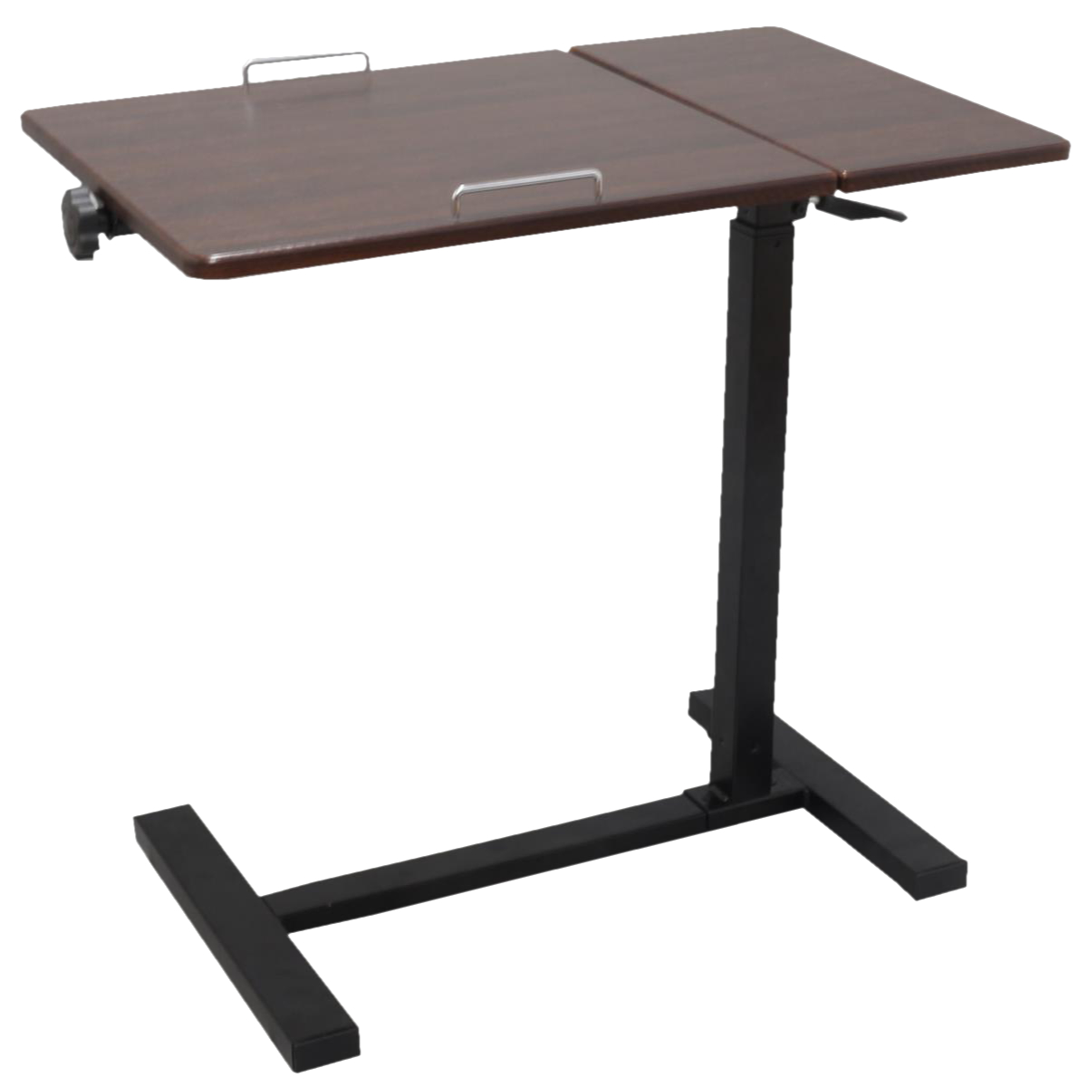 dショッピング |サイドテーブル 高さ63～82.5cm 高さ調節 角度調整