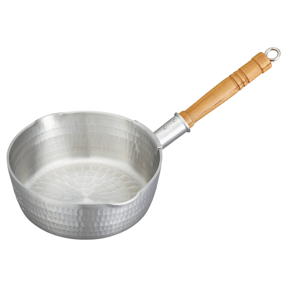 dショッピング |雪平鍋 15cm 1L ガス火専用 アルミ製 打出し 底広 浅型