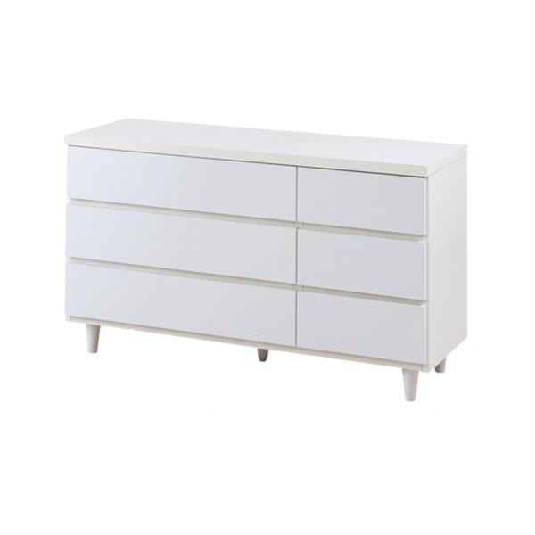 dショッピング |チェスト 3段 洋タンス 北欧風 ローチェスト 幅120cm