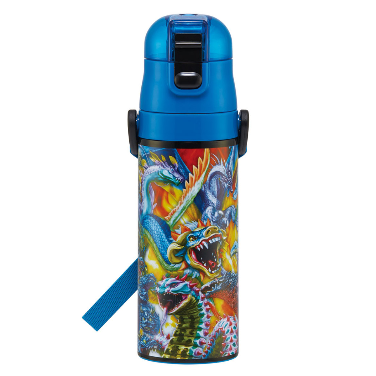 dショッピング |水筒 470ml 超軽量ダイレクトボトル 最強王図鑑 保冷