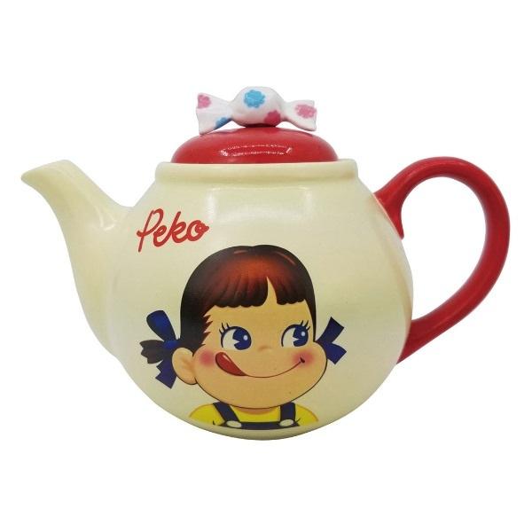 dショッピング |ティーポット 500ml ペコちゃん ポット 食器 磁器製