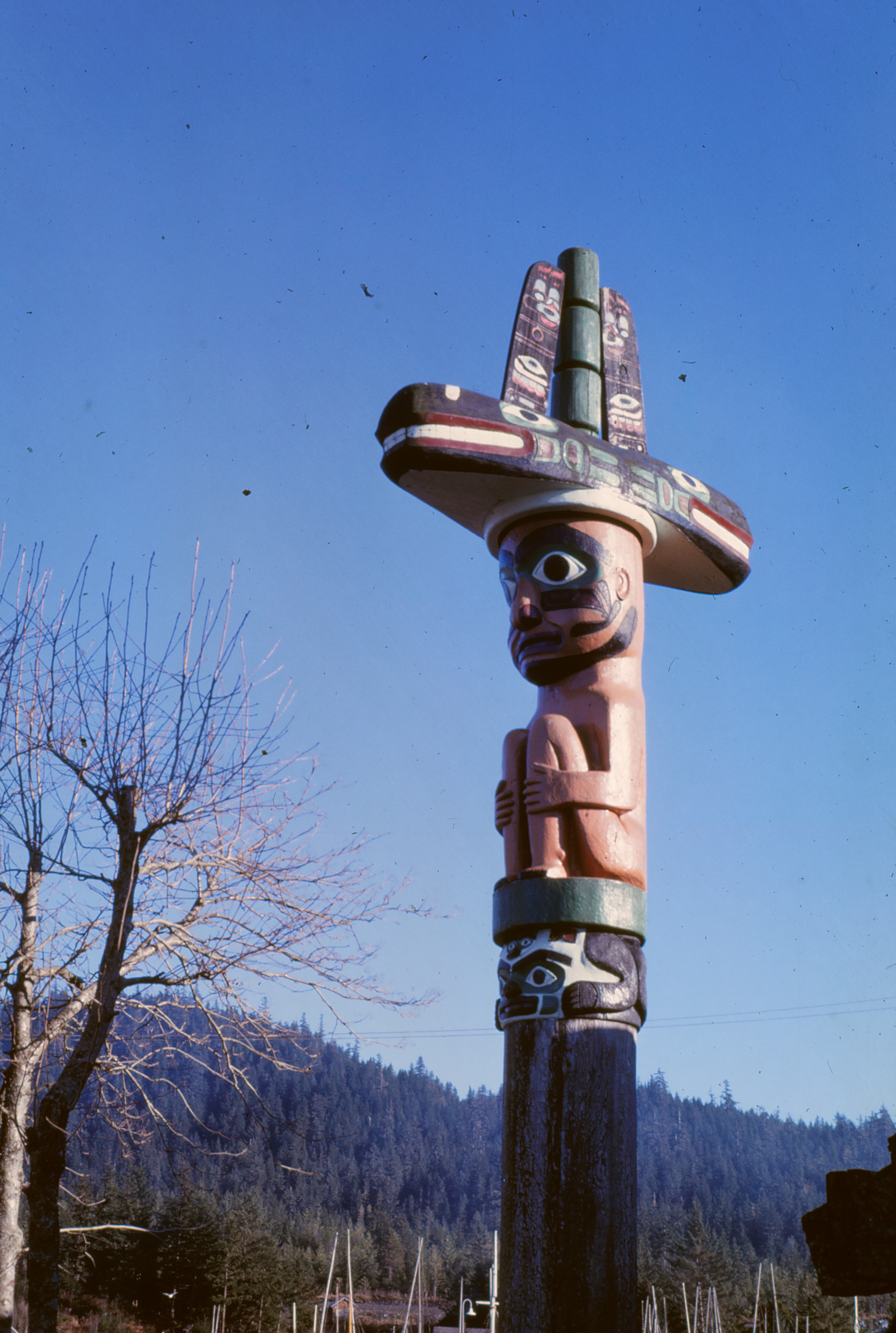 Chief Shakes Historic Site, Sea Serpent Pole - Wrangell AK
