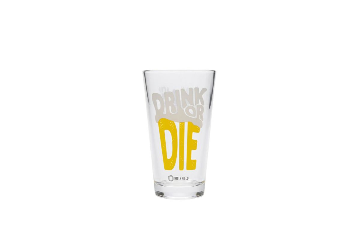 パイントグラス-DRINK OR DIE- – Living Plaza Store