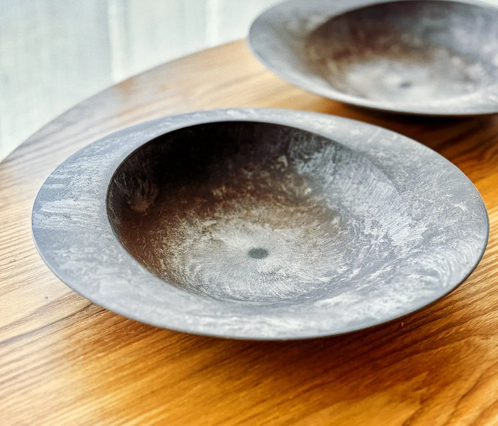 ARAS杉皮プレート深型スクープ26cmレビュー｜樹脂とは思えない質感