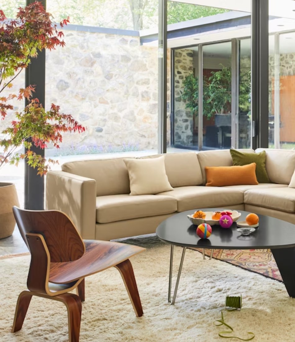 Herman Miller - Eames Molded Plywood Dining Chair with Wood Base