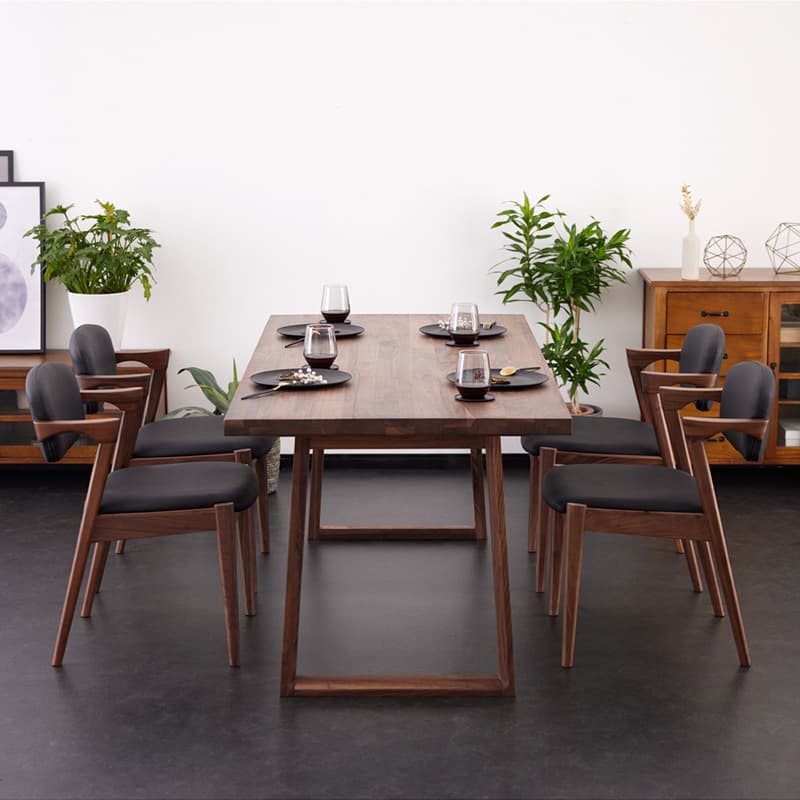 ダイニングセット 165cm 5点セット 4人 ダイニングテーブル チェア 4脚