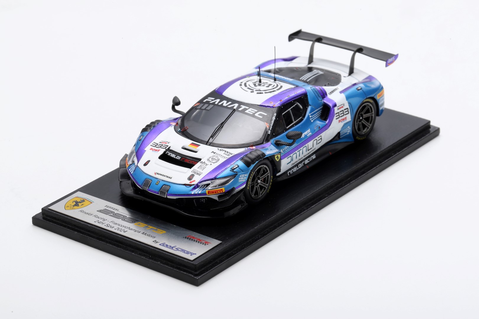 Ferrari 296 GT3 No.333 Rinaldi Racing - Francorchamps Motors 24H