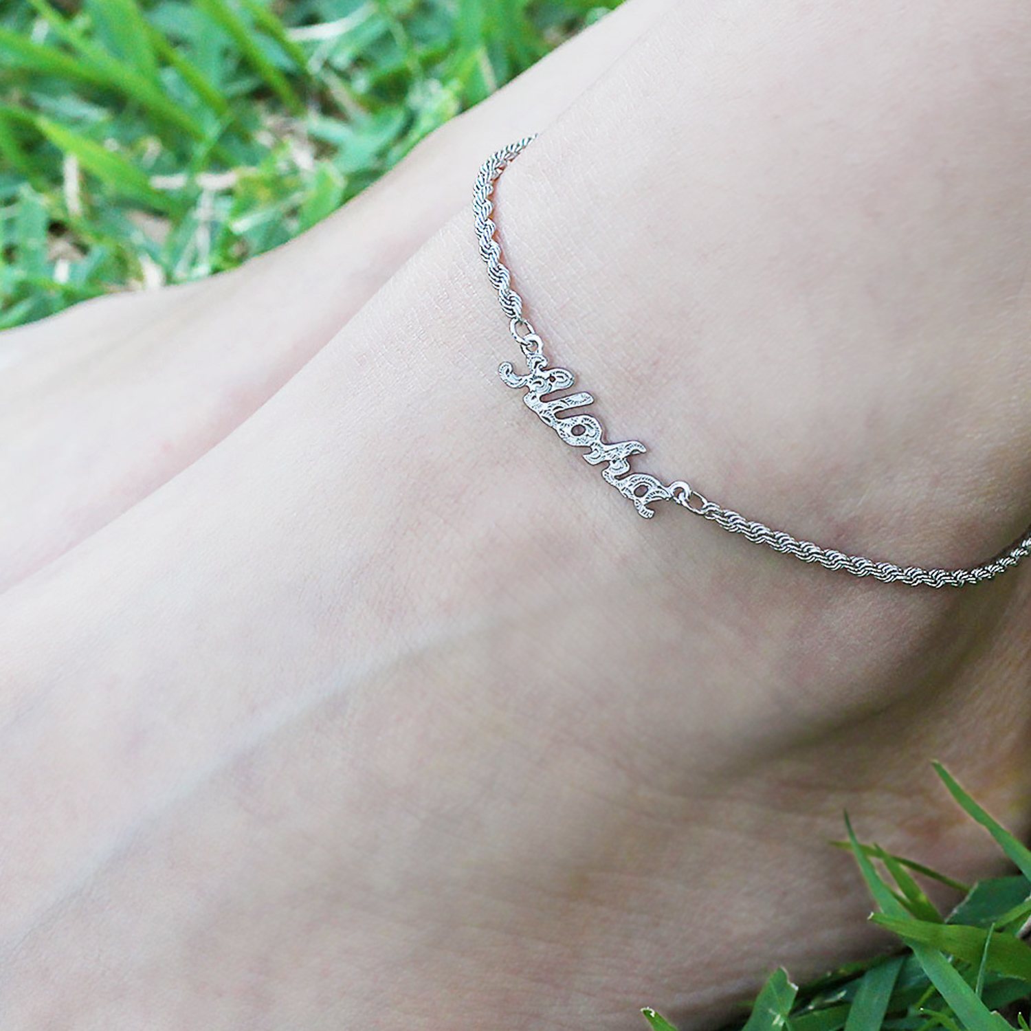 ハワイアンジュエリー[SV925] クーレイ＆アロハ ペアシルバー