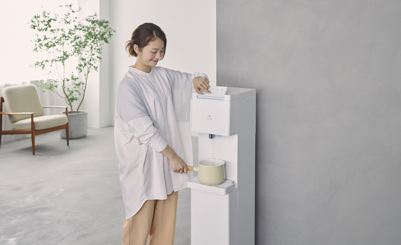 水道水浄水型ウォーターサーバーLocca【公式】｜定額制で使い放題