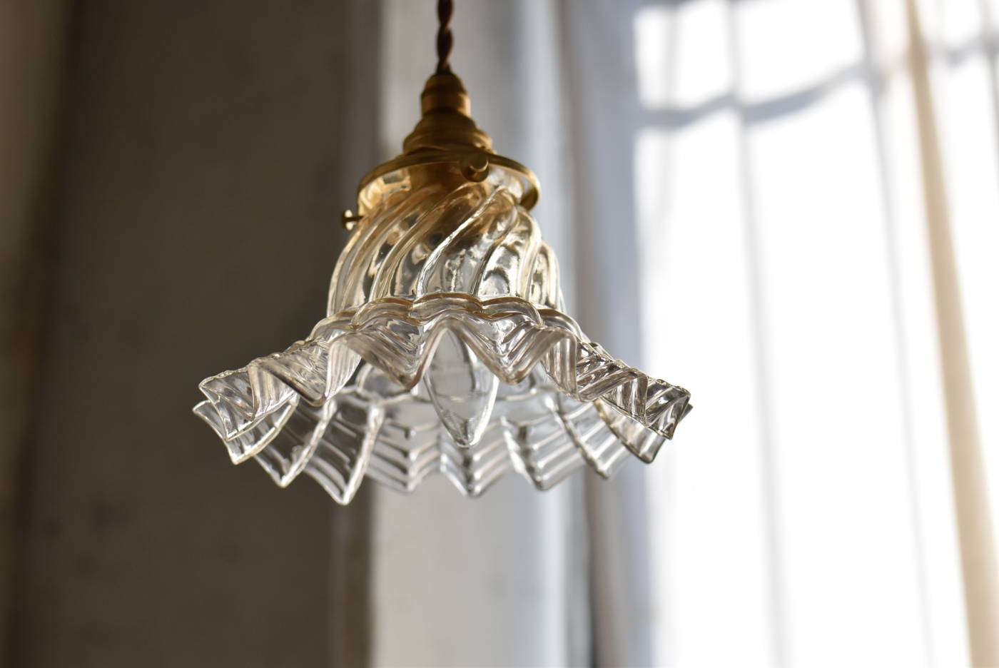 ガラスシェードランプ.26 フランスアンティーク照明 フレンチインテリア