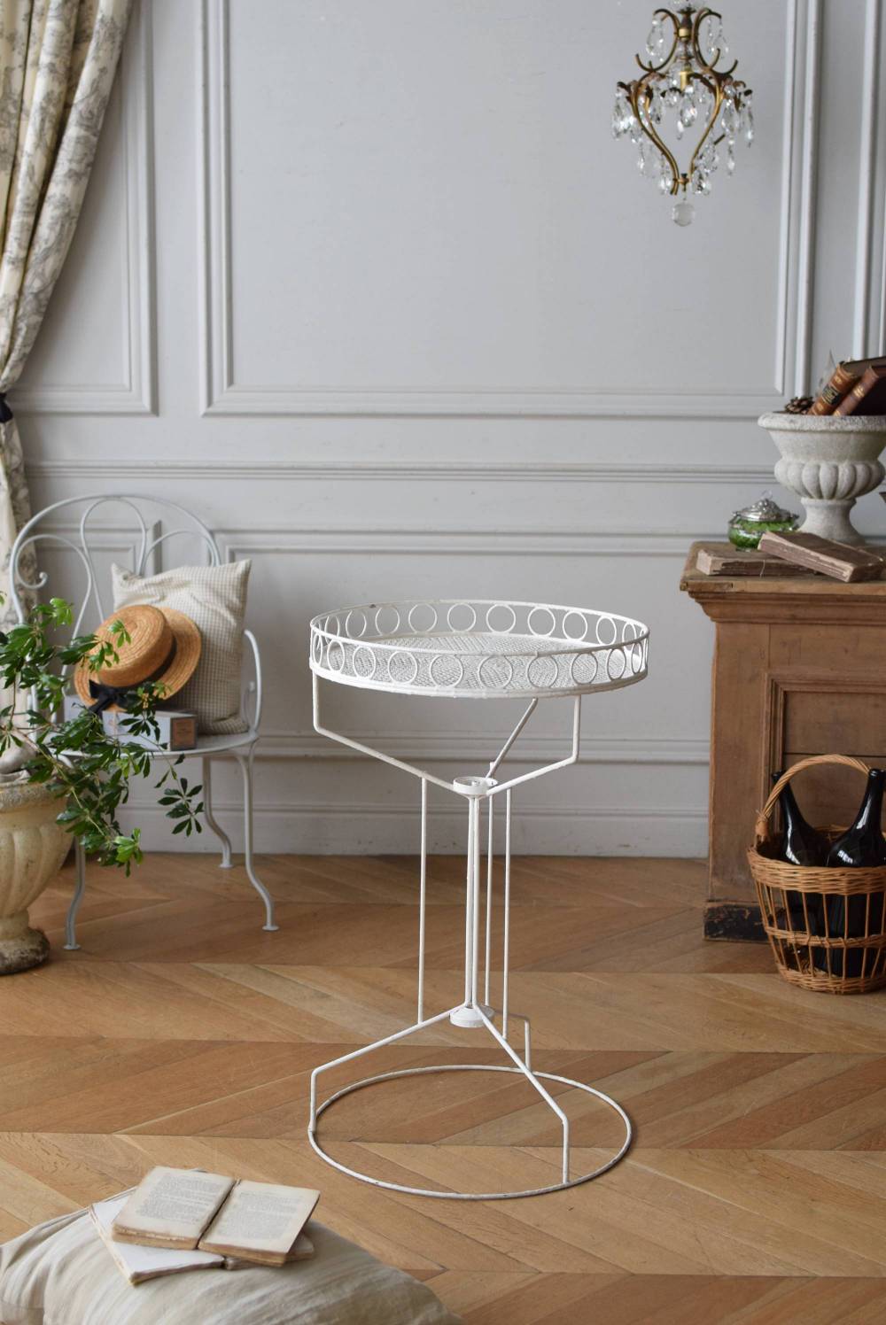 フランスガーデニング アイアンスタンド.4 プランタースタンド