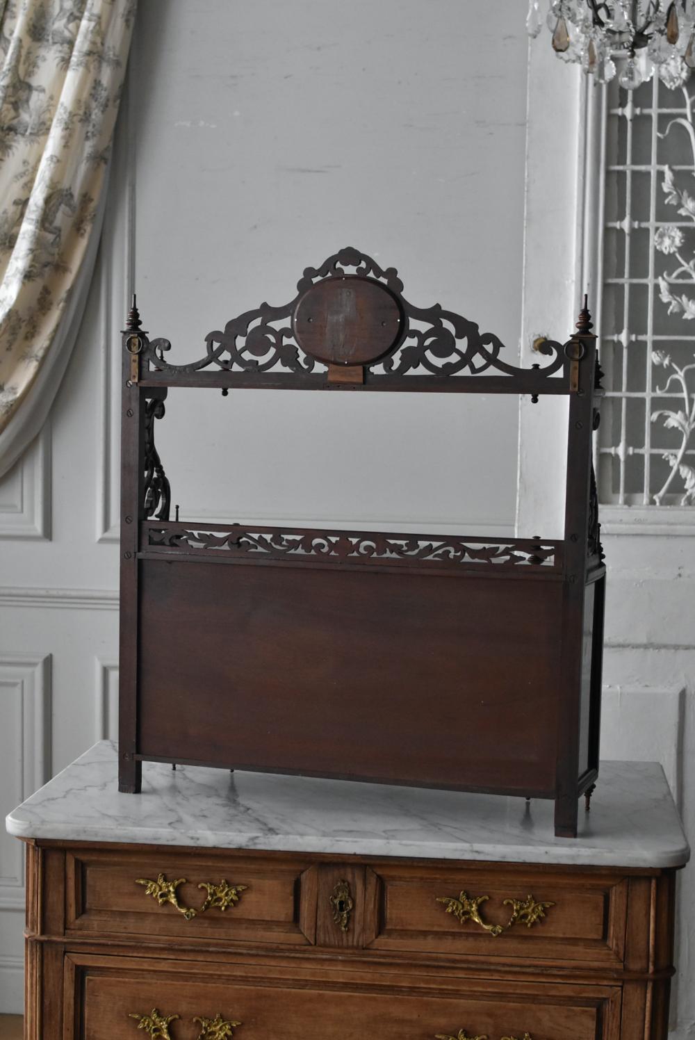 フランスアンティーク家具 ウォールキャビネット.11 ナポレオン3世時代