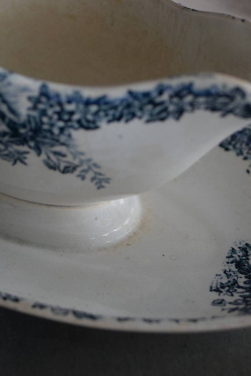 ソーシエールSt.Amand フランスアンティーク雑貨 陶器 ソースポット