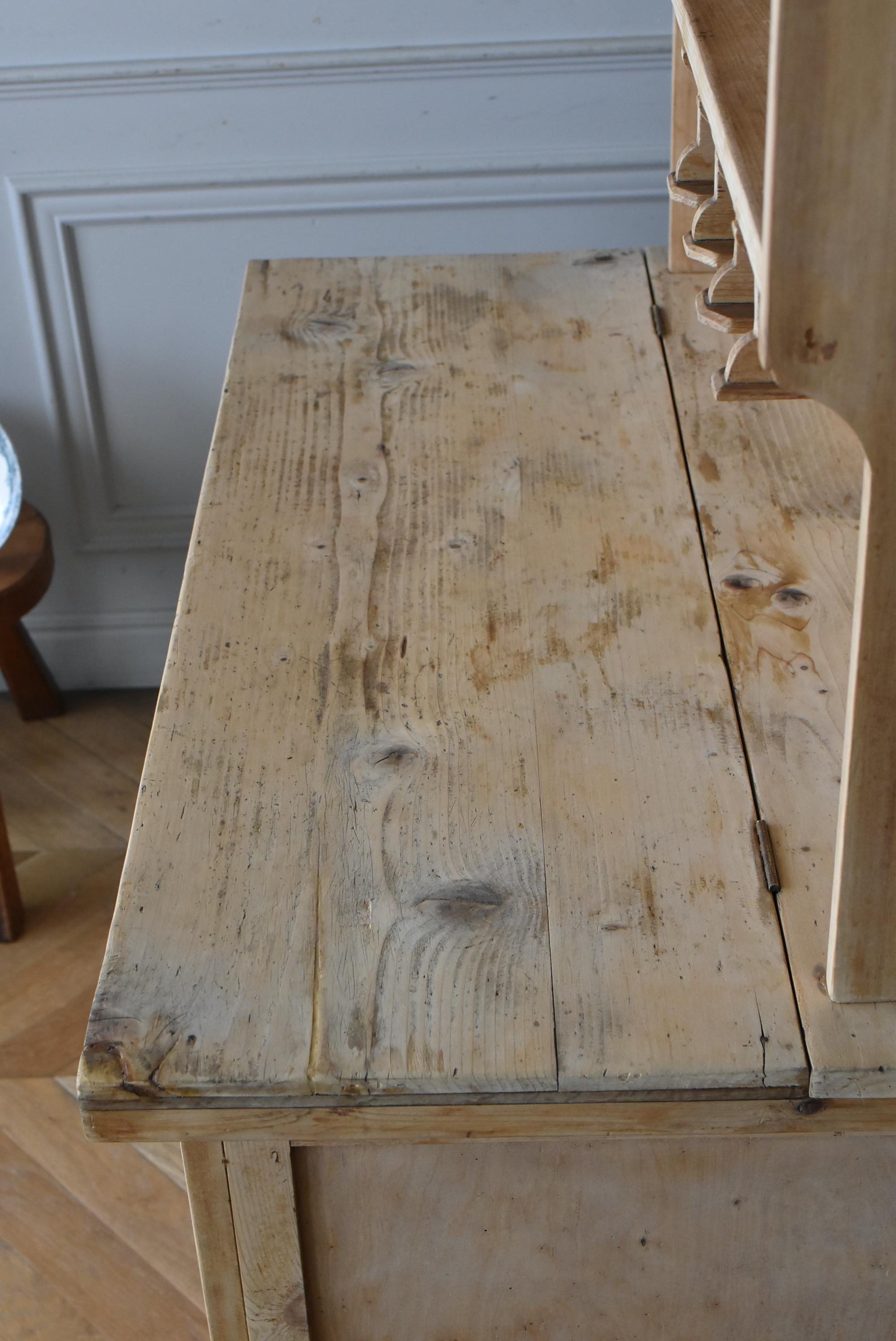 アンティークカップボード.27 フランスアンティーク家具 食器棚 パイン