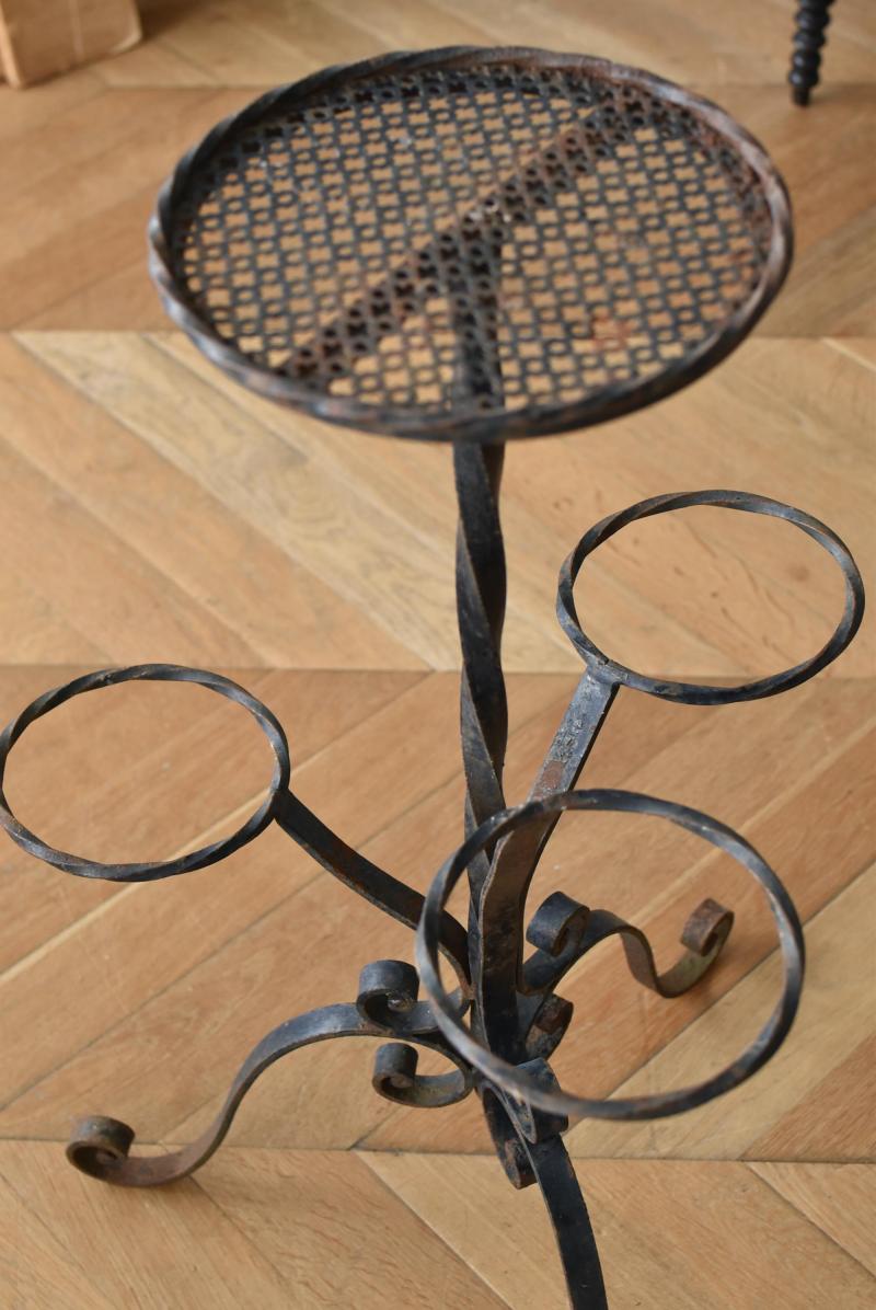 アイアンプランタースタンド.28 アンティークアイアン フレンチ