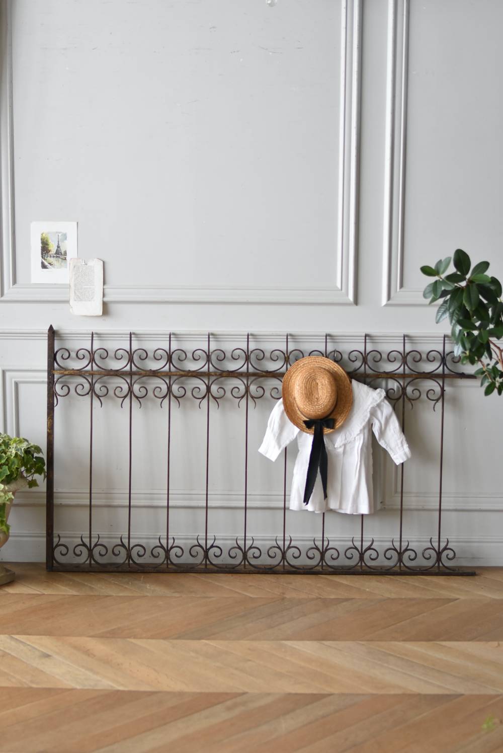 フランスアンティーク家具 アイアンフェンス フレンチガーデン