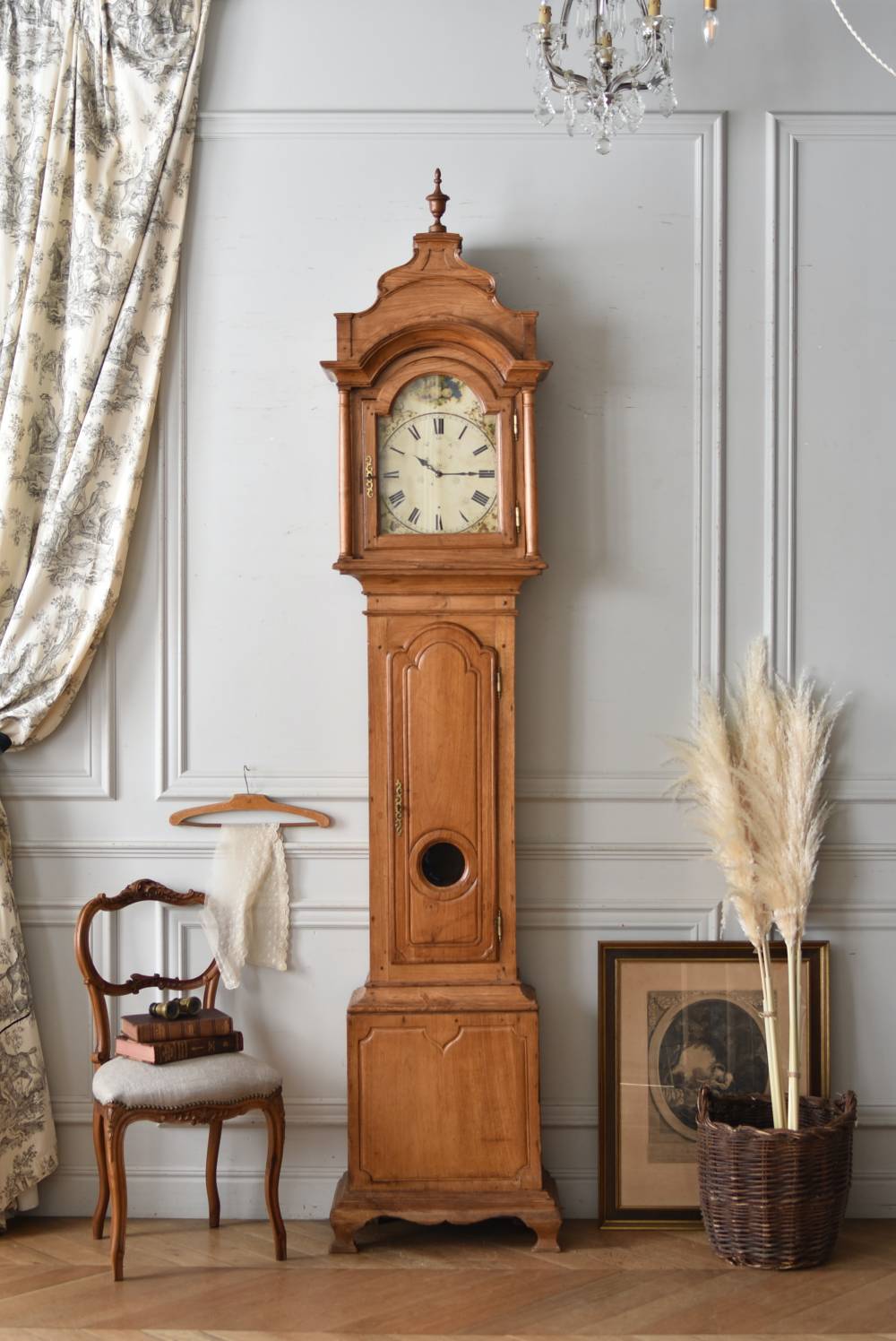 フランスアンティーク家具 アンティークホールクロック 古時計