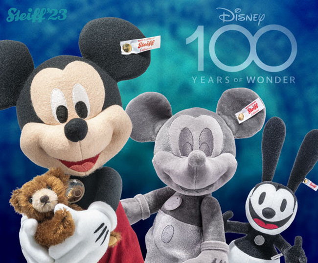 Steiff ミッキーマウス テディベア D100 EAN355943 - Steiff