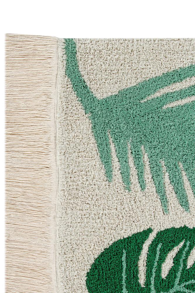 Washable Area Rug Tropical Green – Lorena Canals | Official Website