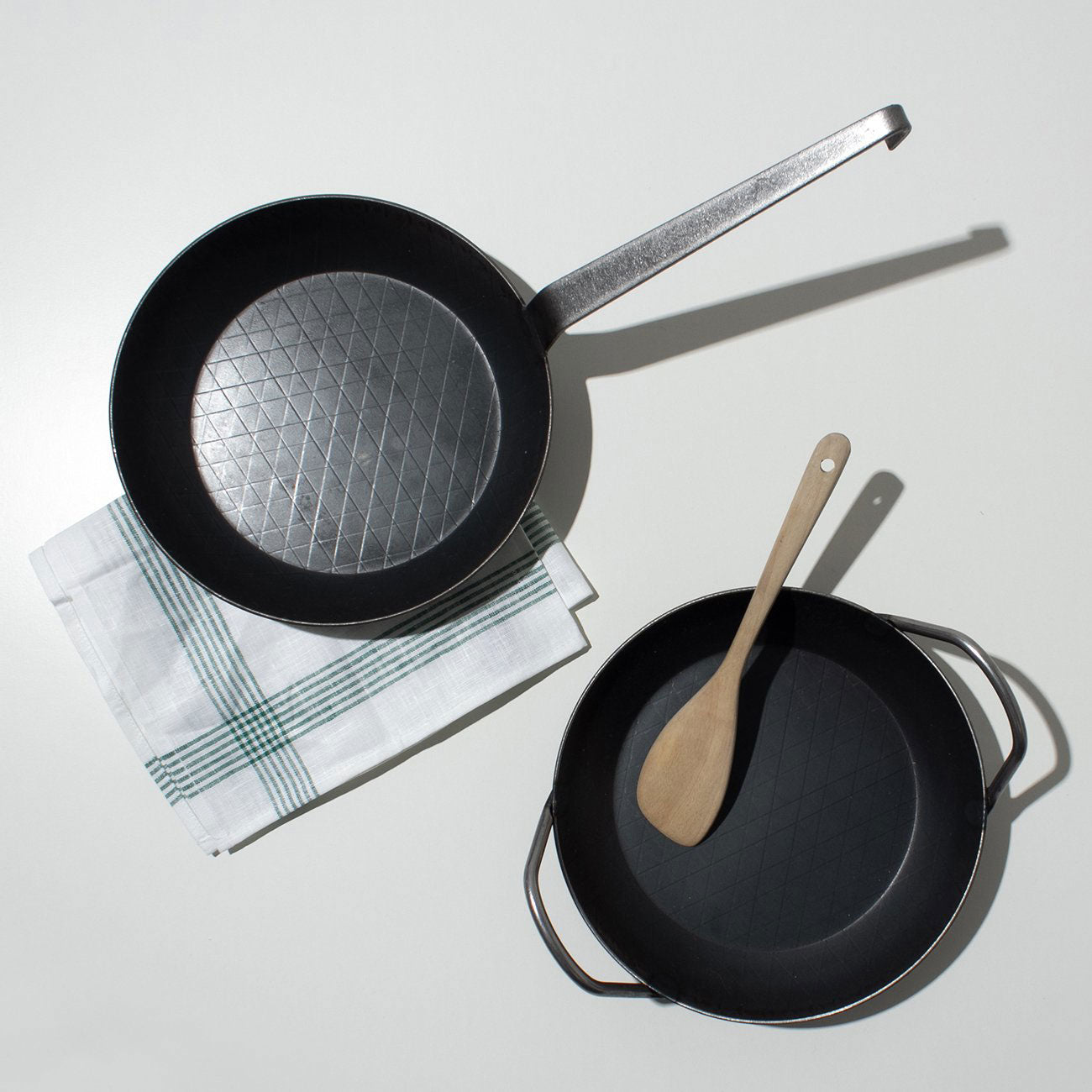 TURK(ターク) プレス グリルパン 深型 28cm 鍋・フライパン 鉄製