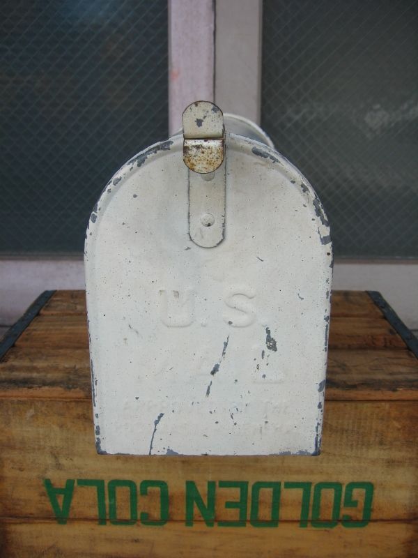 U.S.MAIL BOX アメリカ ポスト メールボックス メタル シャビー
