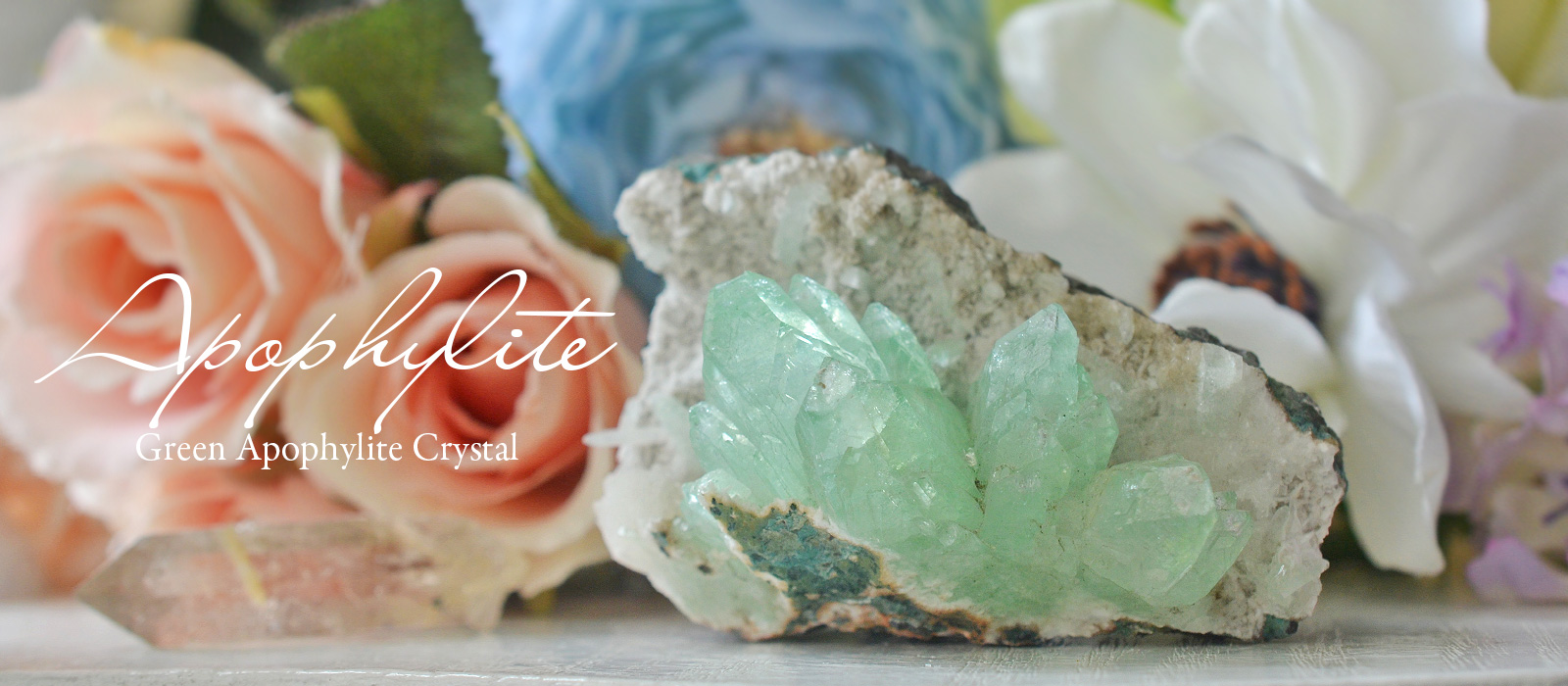 グリーンアポフィライト原石| LOTUS for BrIGHT ジュエリーと天然石