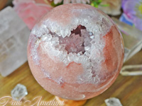 ハイグレードピンクアメジストスフィア 86mm| LOTUS for BrIGHT