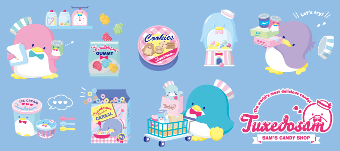 5/12はタキシードサムの誕生日🍰✨サムズキャンディショップデザイン