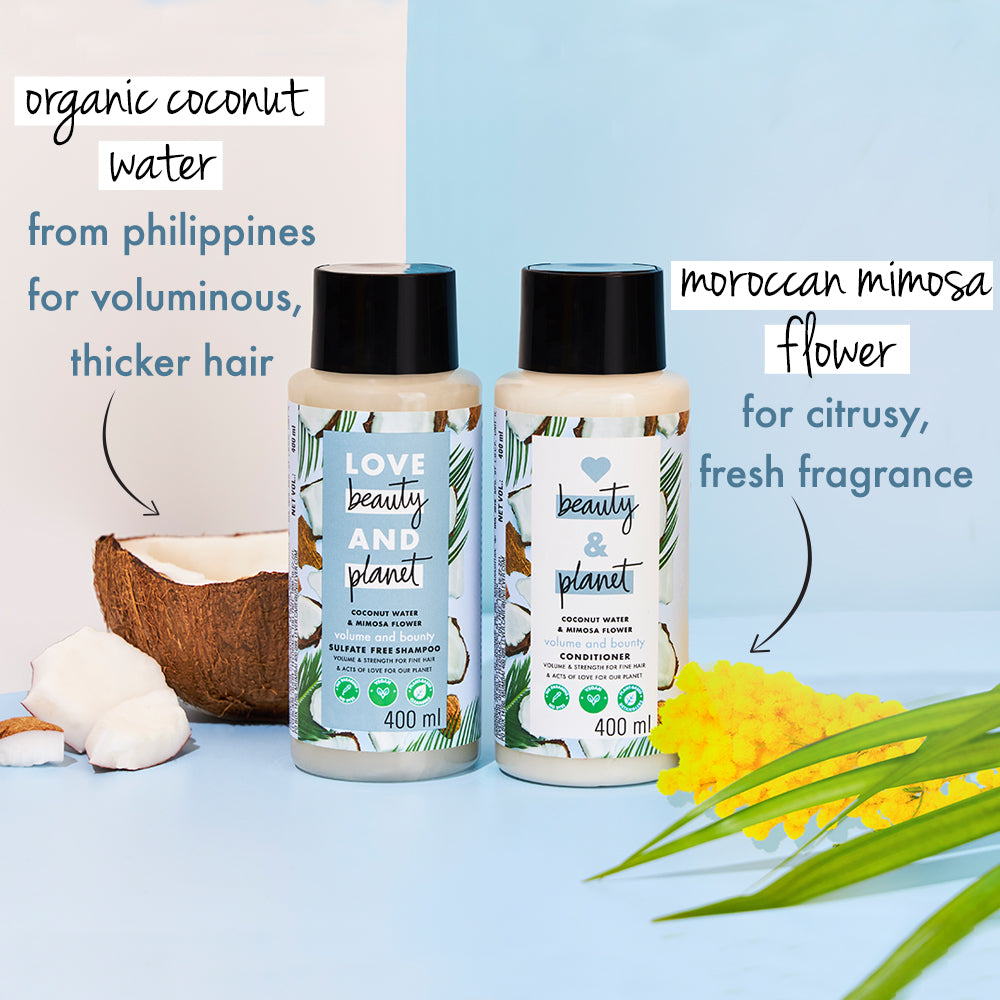 Buy Coconut Water & Mimosa Flower Sulfate Free Shampoo Online