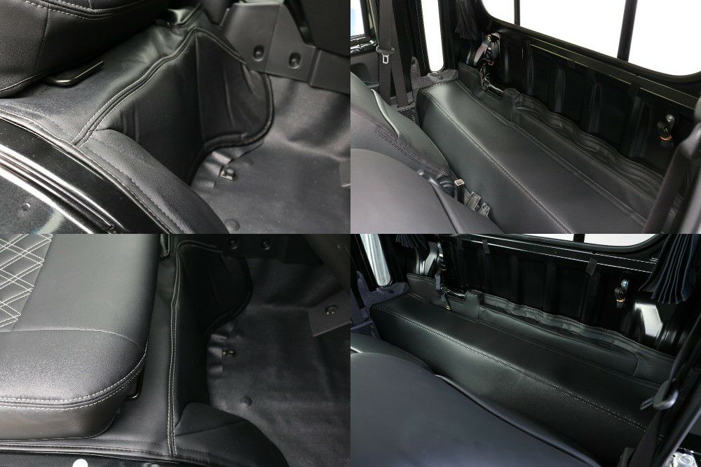 SHINKE】ハイゼット ジャンボ専用フロント・リアデッキカバーセット