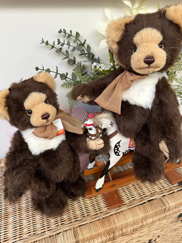 Clemens Halvar Brown fully jointed 40cm Plush Teddy Bear – Lovely
