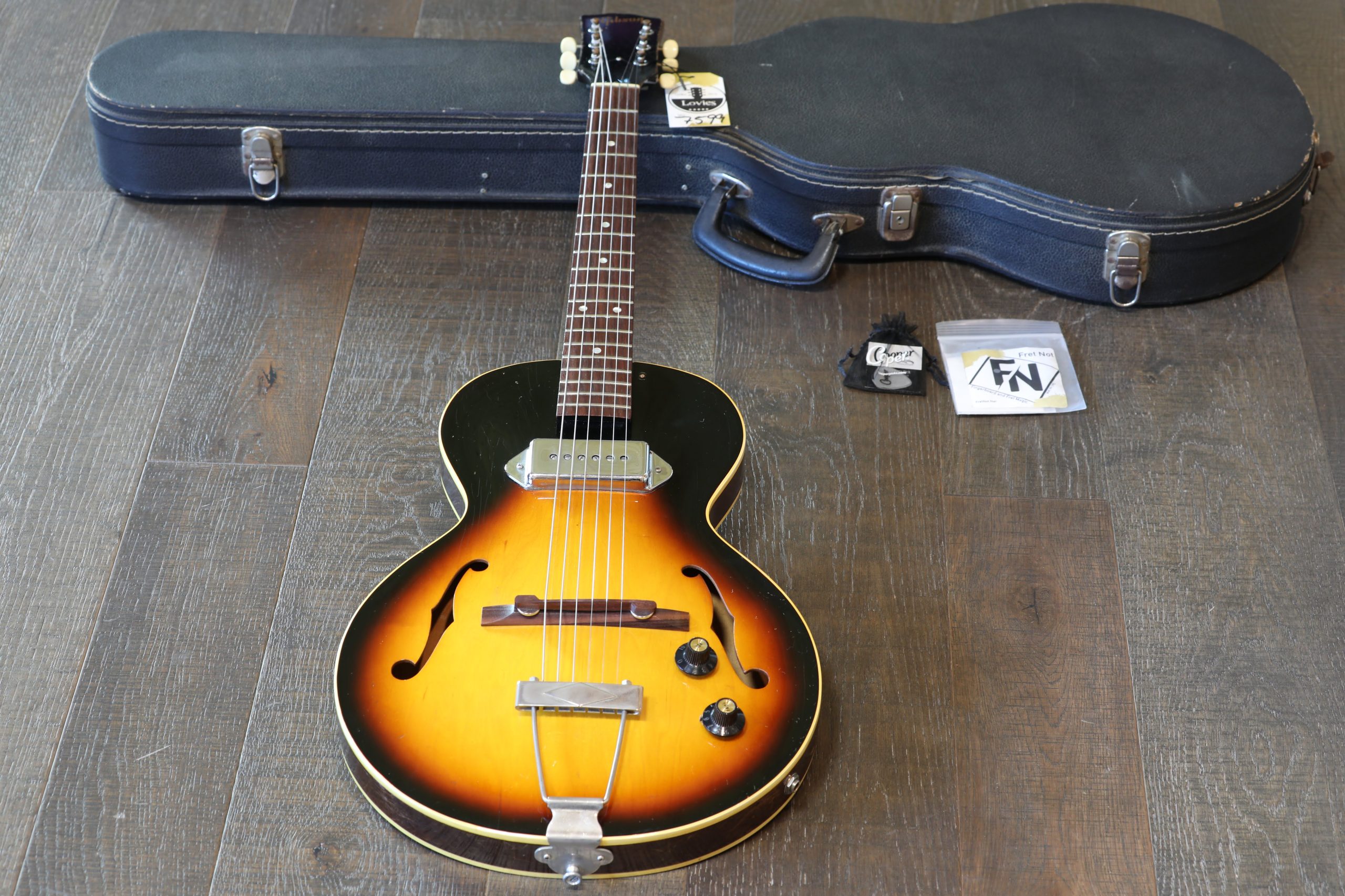 Vintage! 1961 Gibson ES-125 3/4 Scale Semi-Hollow Electric Guitar