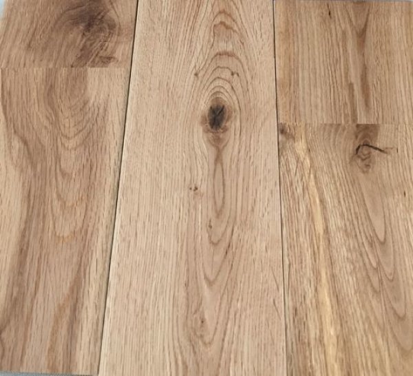 幅広120 ナラ 楢 オーク 節有 オイル塗装 激安 無垢 床材 フローリング