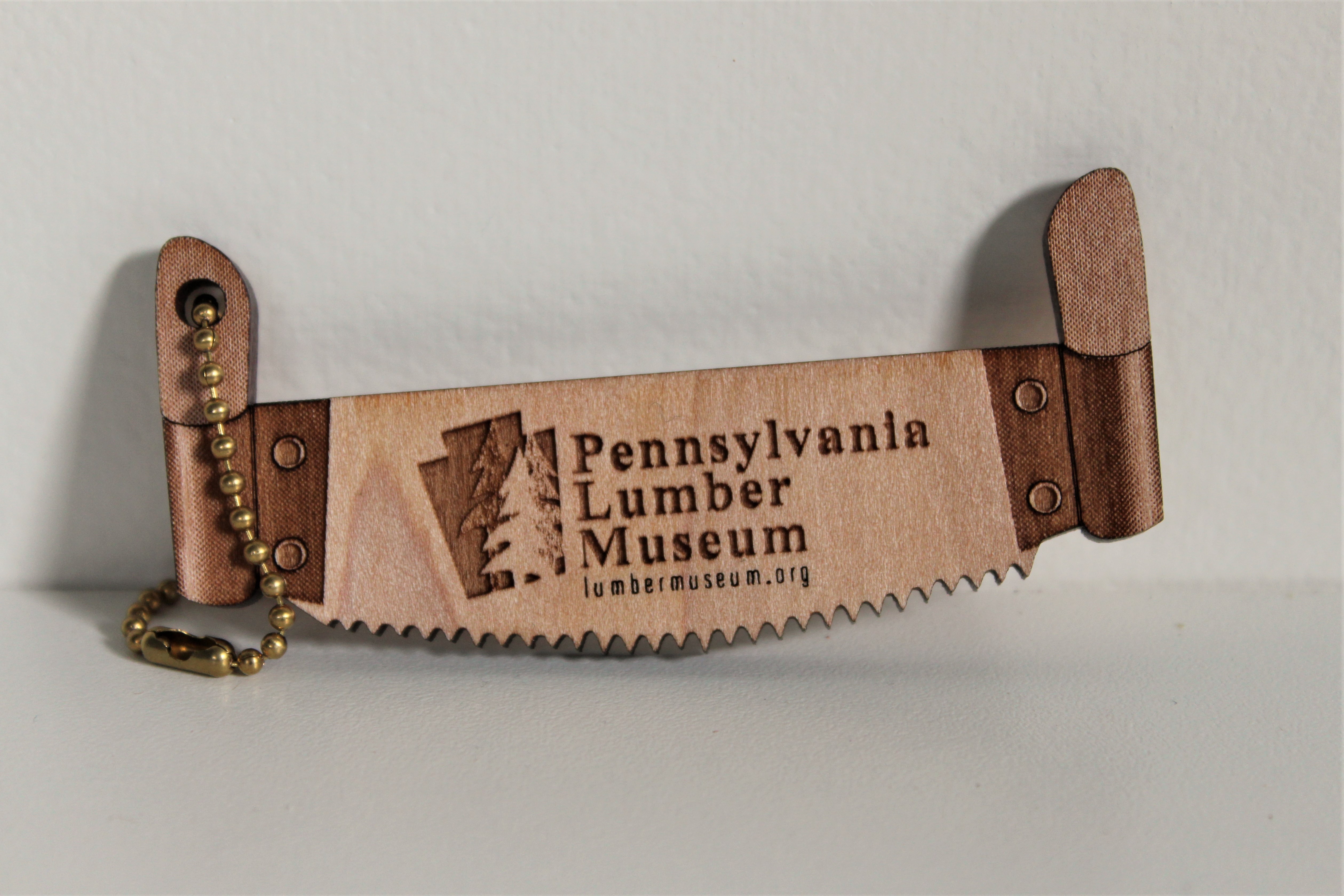 Cross-Cut Saw Keychain – Pennsylvania Lumber Museum