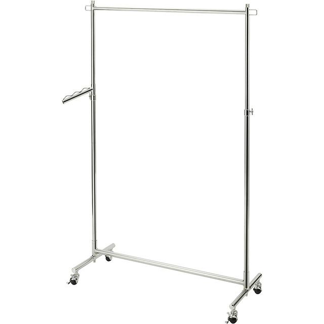 ハンガーラック 幅100cm 縦伸縮 シングル 頑丈 高耐荷重 幅100.5×奥行