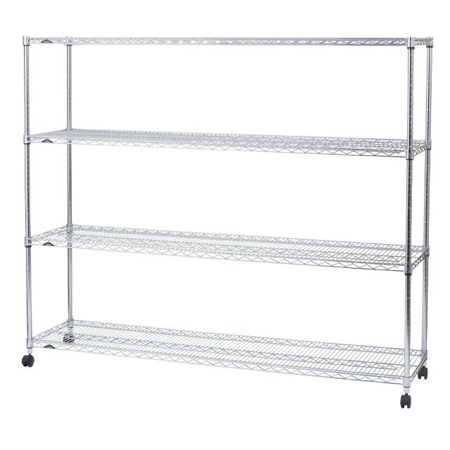 スチールラック 幅180cm 4段 ルミナスレギュラー 幅182.5×奥行46×高さ