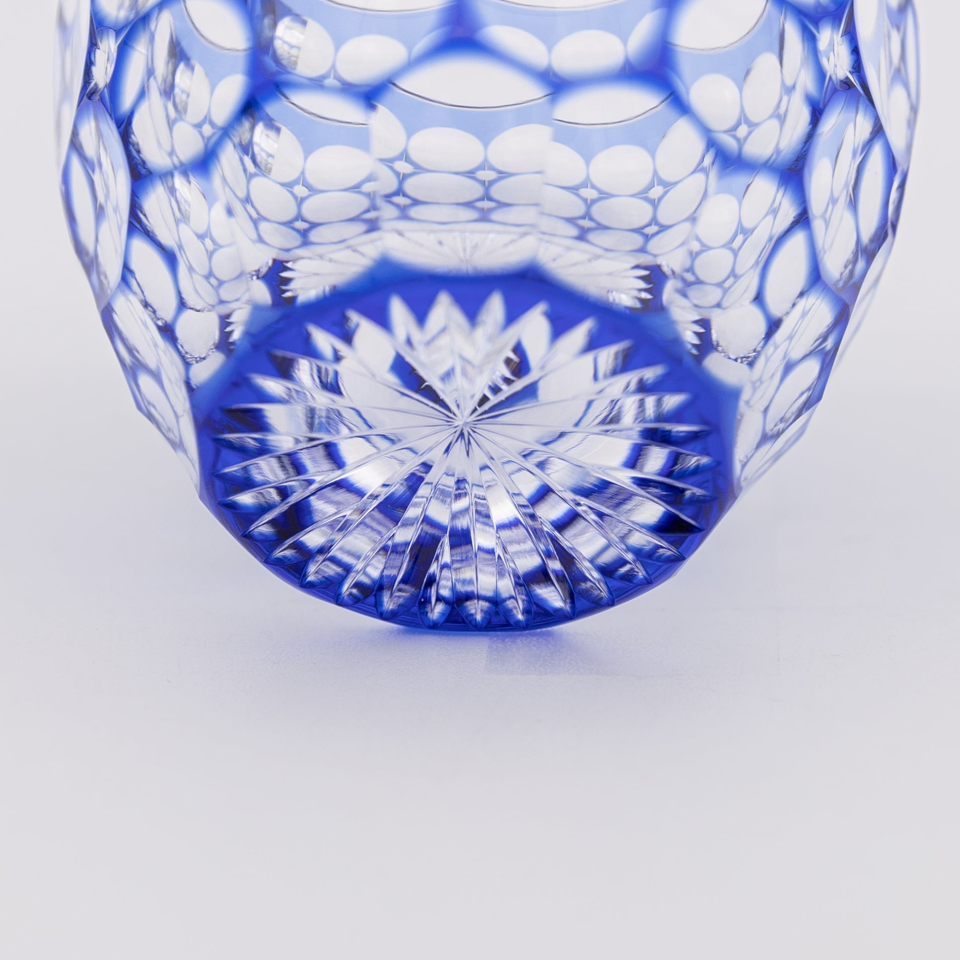 Kagami Crystal - Sake Glass - Hydrangea – Luna Matcha