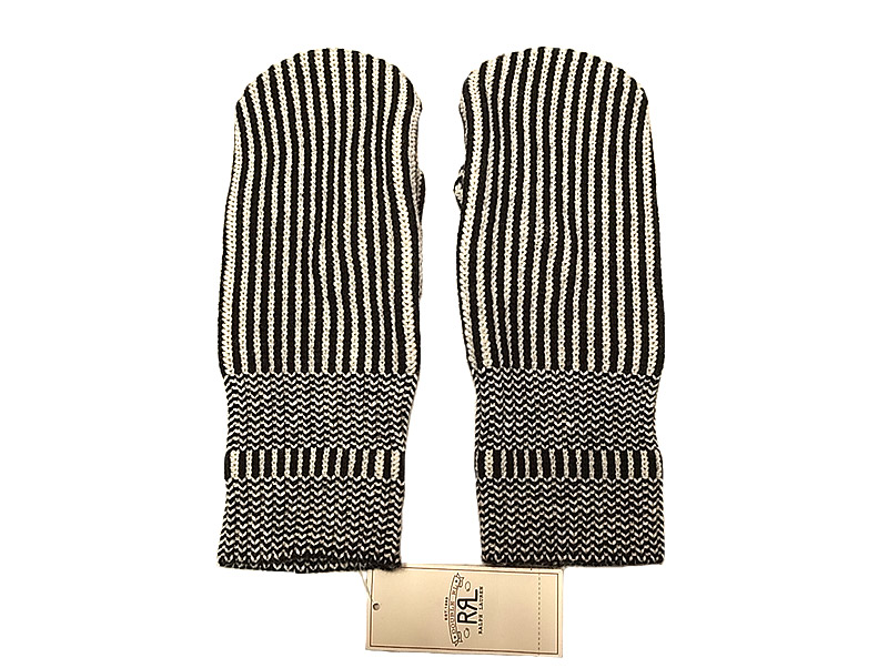 Double RL(RRL) Wool Mitten Gloves ダブルアールエル ウール ミトン