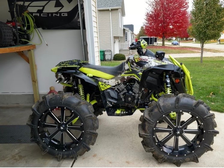 Can Am Renegade G2 Gen 2 Custom Metal Floorboards 2013+ – Lucky-7