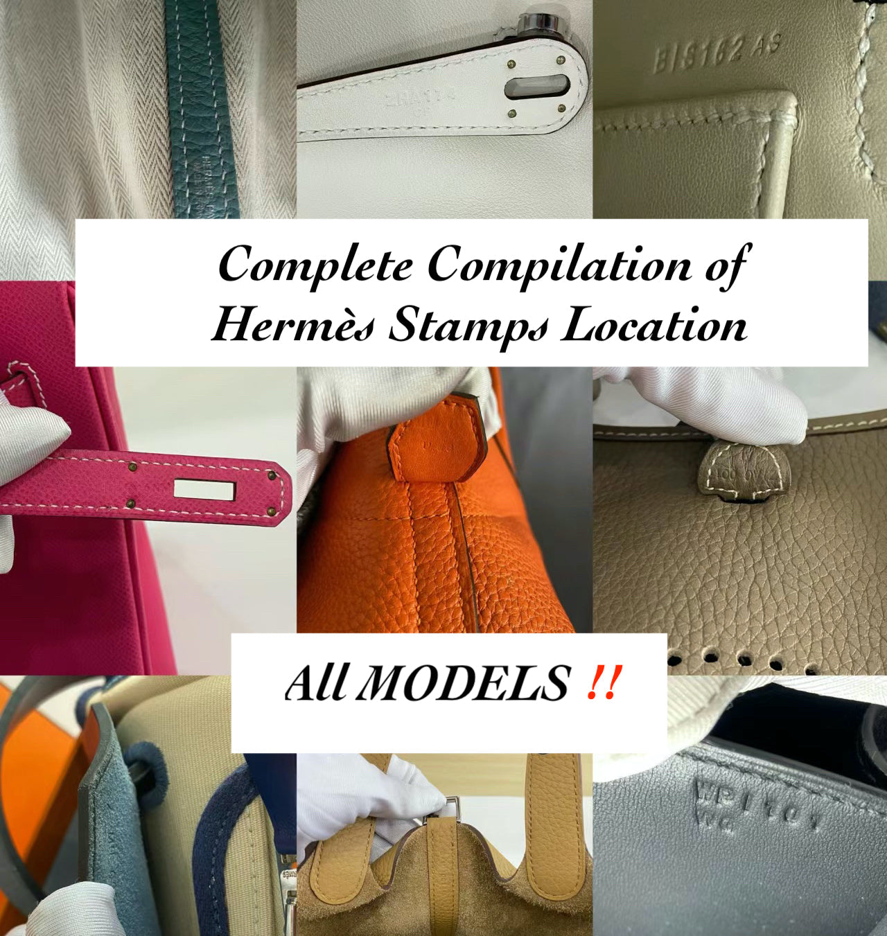 Hermès Date Stamps and Year Table and Where to Locate Them – Luxbags