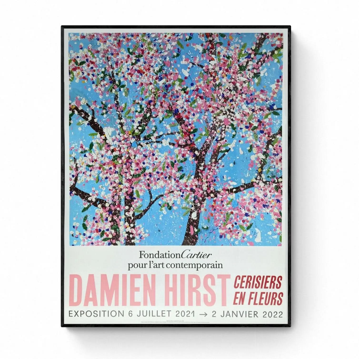 Damien Hirst – Cherry Blossoms (2021) | Fondation Cartier Poster 2