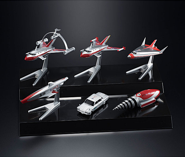 ウルトラ警備隊のメカ6機がスペシャルセットに！「メカコレクション