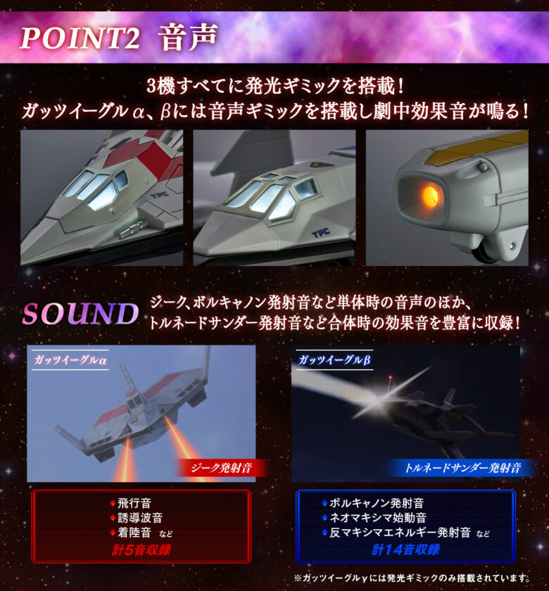 ウルトライドクロニクル ガッツイーグル」予約開始！3機の変形合体