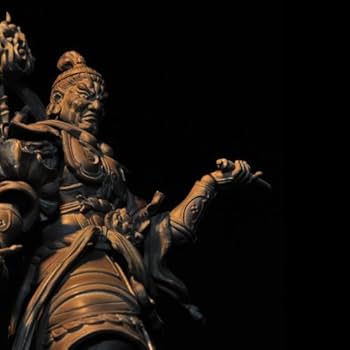 Amazon | リボルテックタケヤ002EX 広目天 木調版 ノンスケール