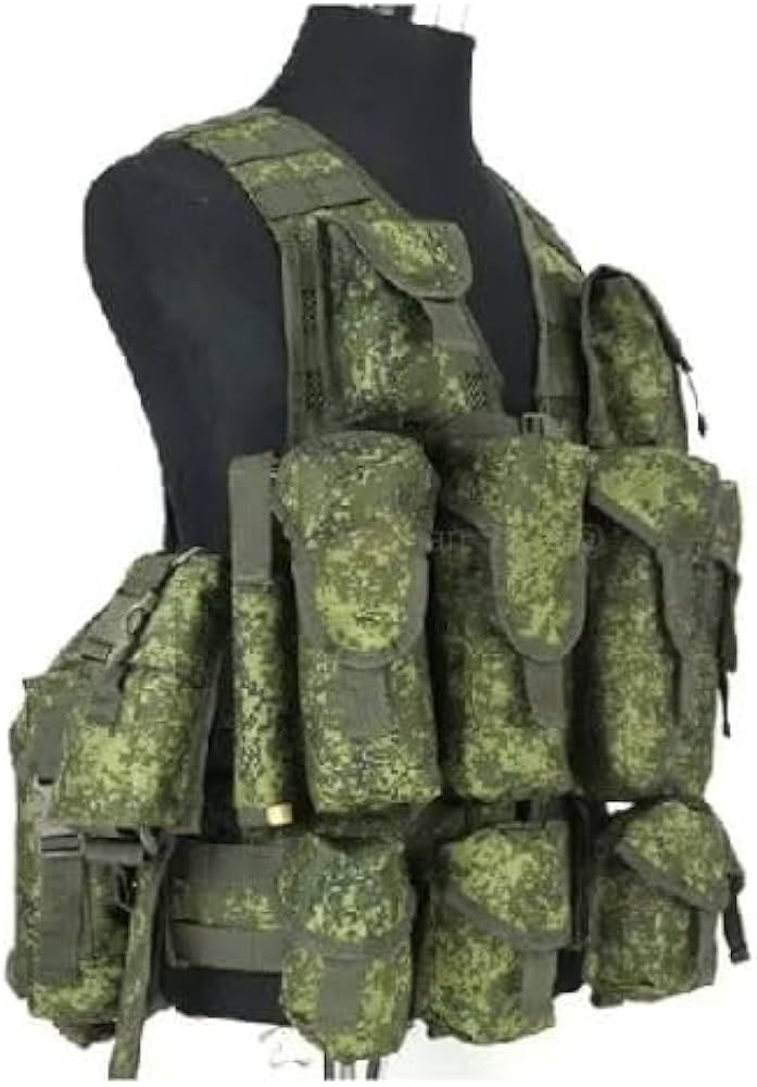 Amazon.co.jp: ロシア軍 VKBO 6SH117 タクティカルベストフルセット